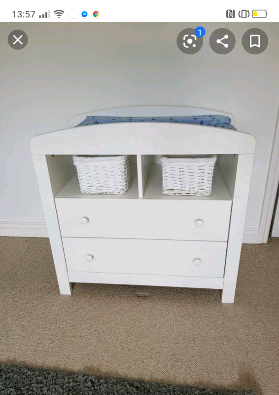 changing table mothercare